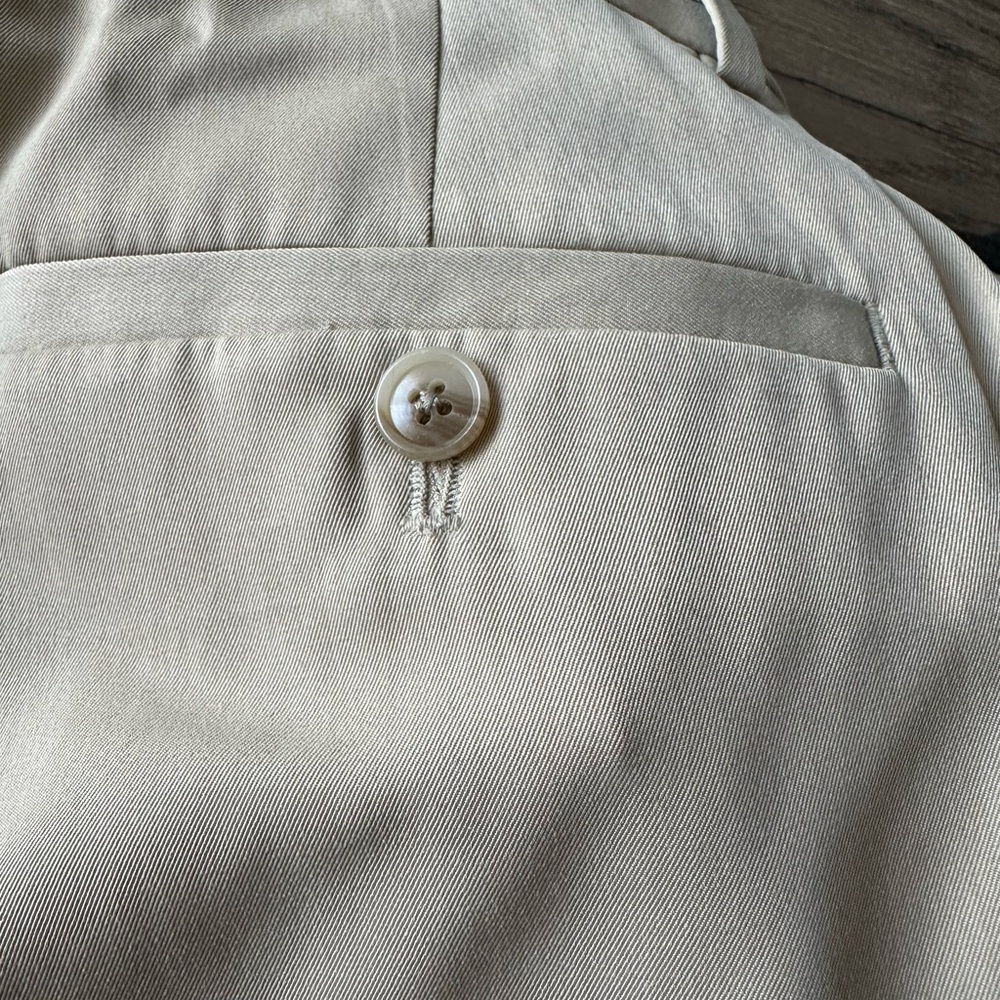 Pronto Uomo Sport Trousers in Cream 35x25